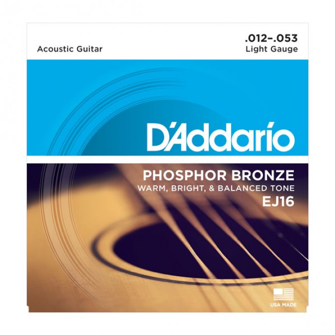 D'addario Light Phosphor Bronze