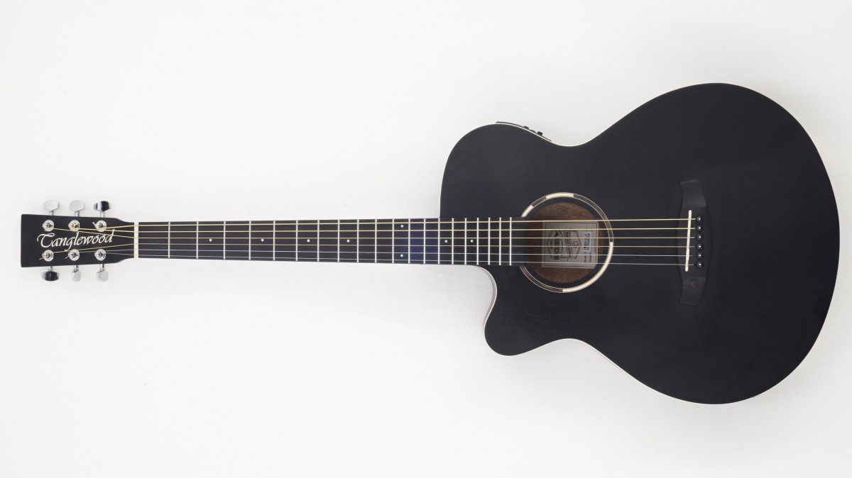 Tanglewood Blackbird TWBB-SFCE Lefthand (Smokestack Black Satin)