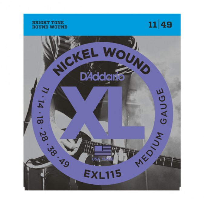 D'addario XL EXL115 Medium Gauge