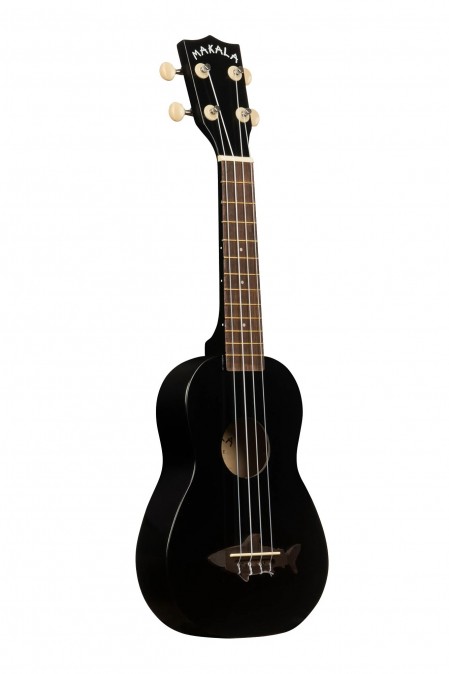 Makala MK-SS Soprano Shark Ukulele (Black Tip)