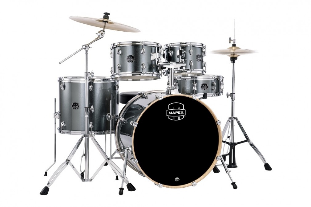 Mapex Venus (VE5294FTC) 5-Piece Drum Kit (Steel Blue Metallic)