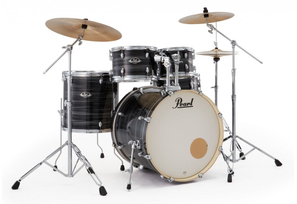 Pearl Export EXX725SN 5-Piece Drum Kit (Graphite Silver Twist)