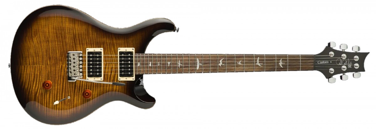 PRS SE Custom 24 (Black Gold Burst)