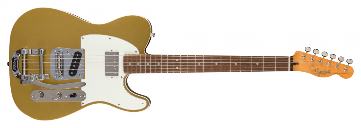Squier Classic Vibe Custom Telecaster SH with Bigsby (Aztec Gold)