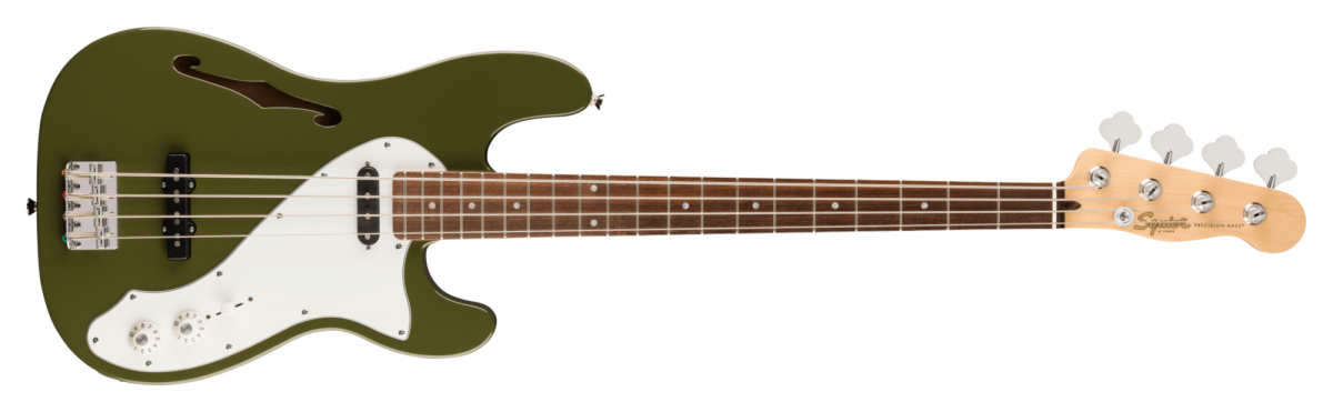 Squier Paranormal Precision Bass Thinline SJ (Olive)