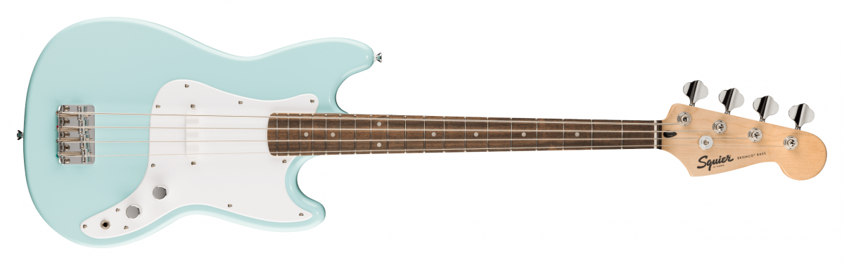 Squier Sonic Bronco Bass (Daphne Blue)