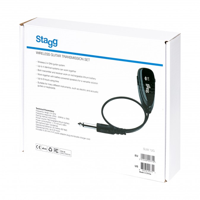 Stagg SUW12G Wireless Guitar System