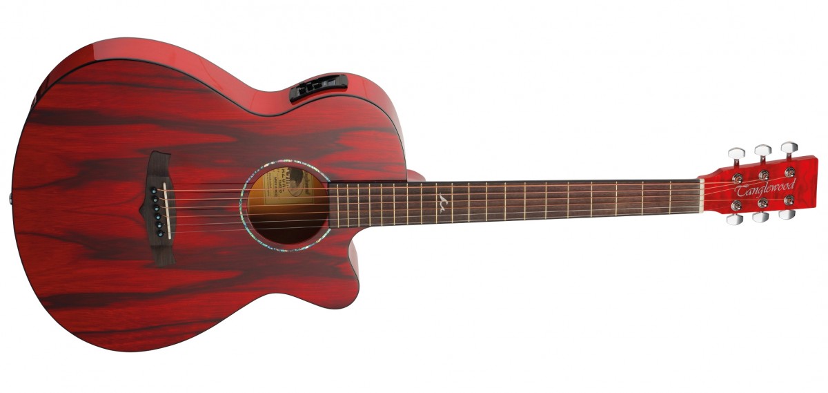 Tanglewood Azure TA4CE (Shimmer Red)