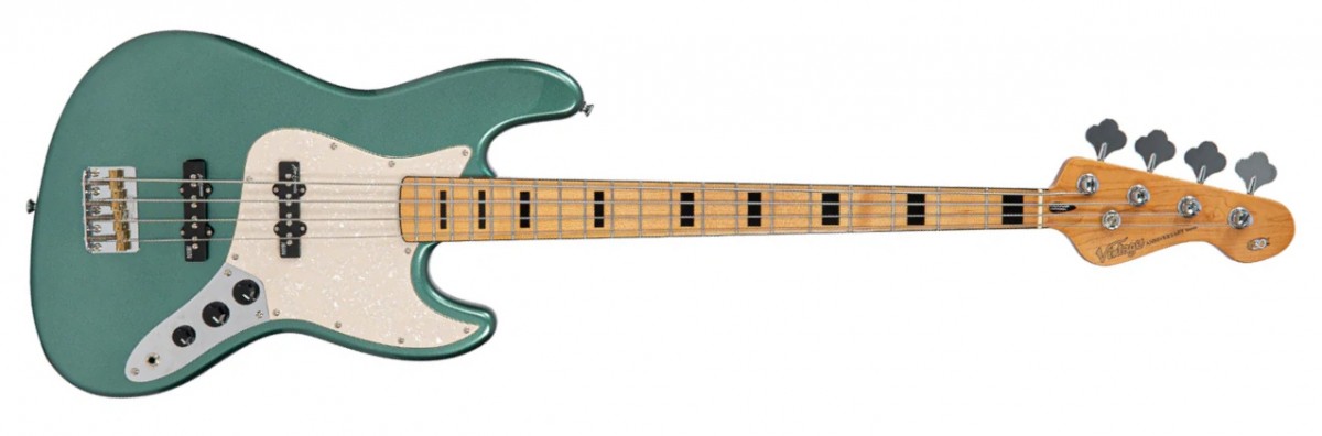 Vintage Limited Edition 30th Anniversary VJ74 Bass (British Racing Green)