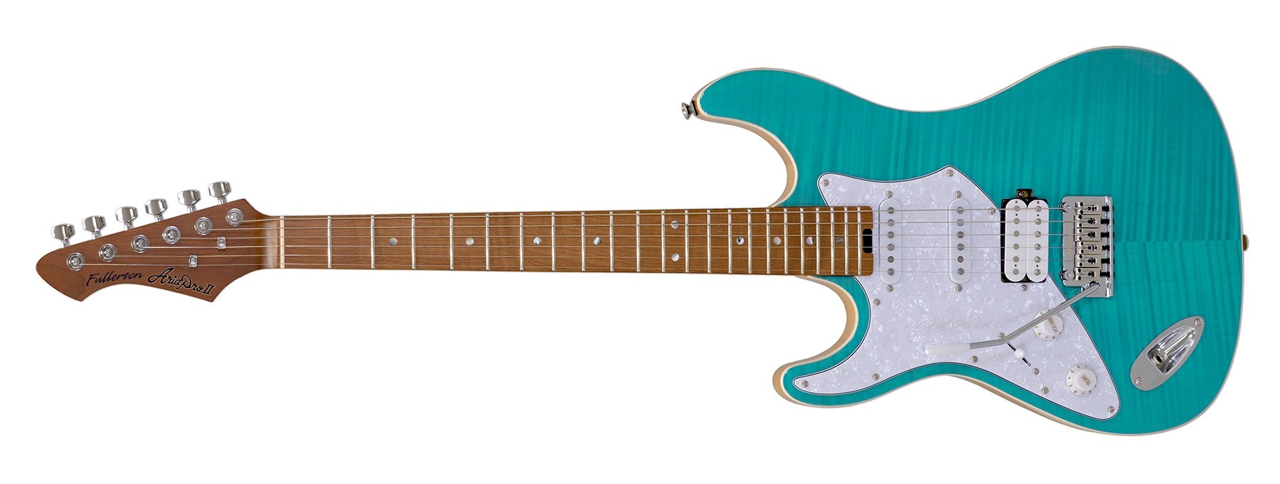 Aria 714 Mk2 Lefthand (Turquoise Blue) - Left Handed Guitars