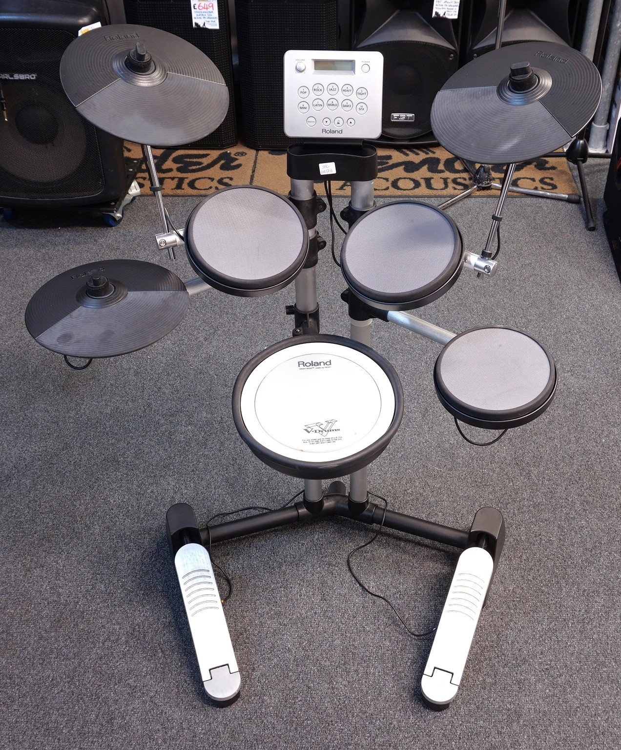 最終値下げ】Roland ローランド 電子ドラム V-Drums HD-3、MD、CD