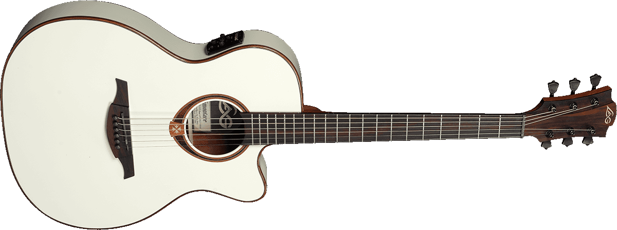 LAG Tramontane T118ASCE-IVO (Ivory) | Soundpad Guitar Shop