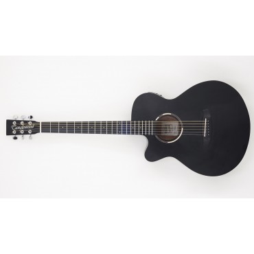 Tanglewood Blackbird TWBB-SFCE Lefthand (Smokestack Black Satin)