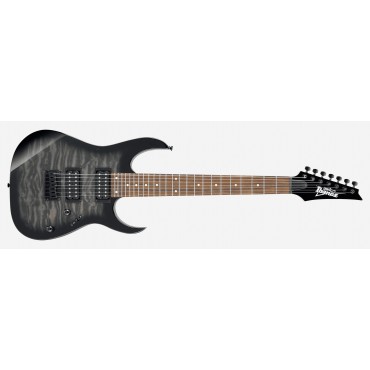 Ibanez RG Gio GRG7221QA-TKS 7 String (Transparent Black Sunburst)