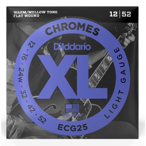 D'Addario XL Chromes ECG25 Light Set