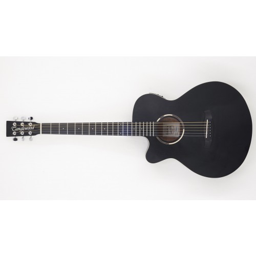 Tanglewood Blackbird TWBB-SFCE Lefthand (Smokestack Black Satin)