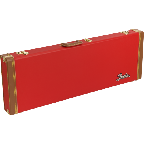 Fender Classic Series Wood Case (Strat/Tele) Fiesta Red
