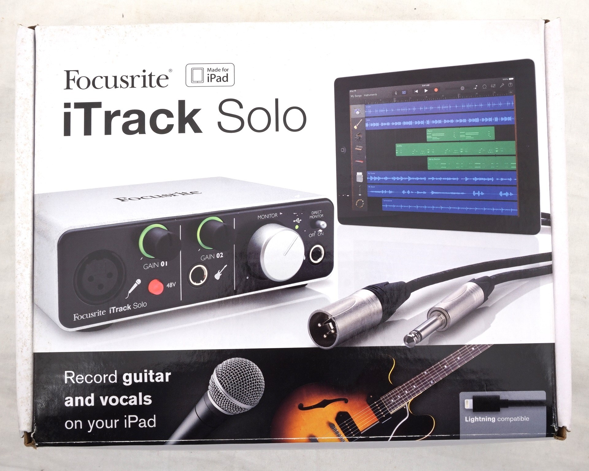 Focusrite iTrack Solo - Focusrite - Audio Interfaces - Recording