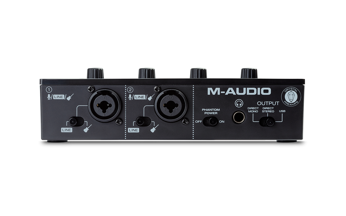 MAudio MTrack Duo MAudio Audio Interfaces Recording Soundpad