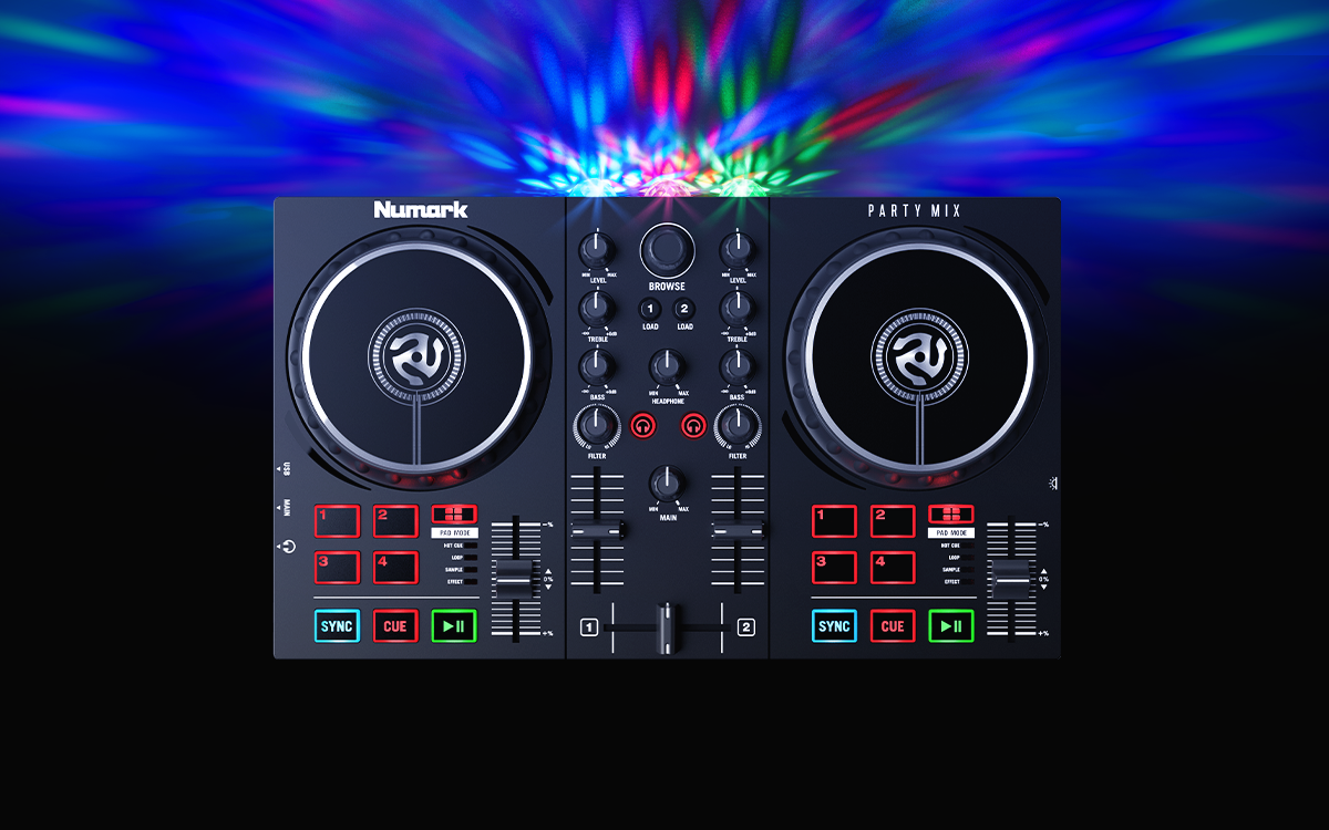 Numark Party Mix II - DJ & Lighting | Soundpad Guitar Shop