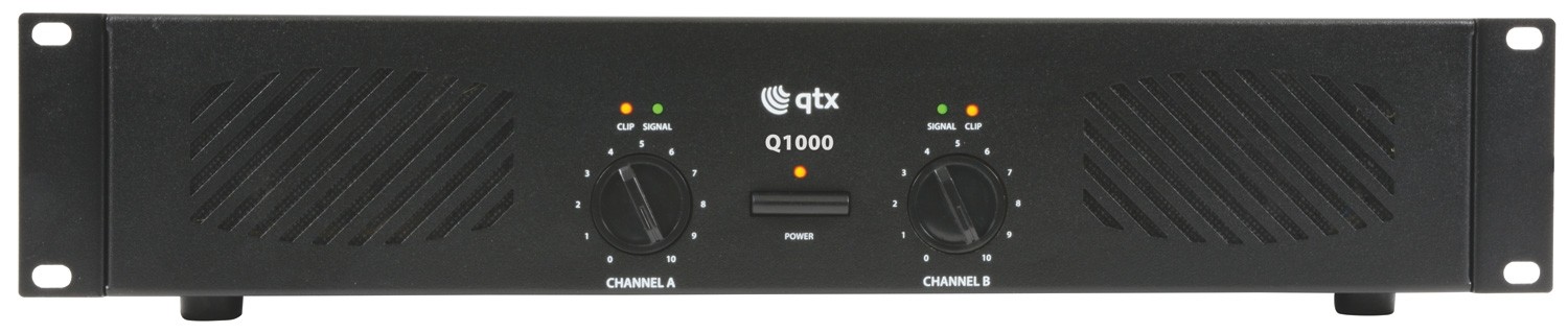 QTX Q1000 - Power Amplifiers - Live Sound | Soundpad Guitar Shop