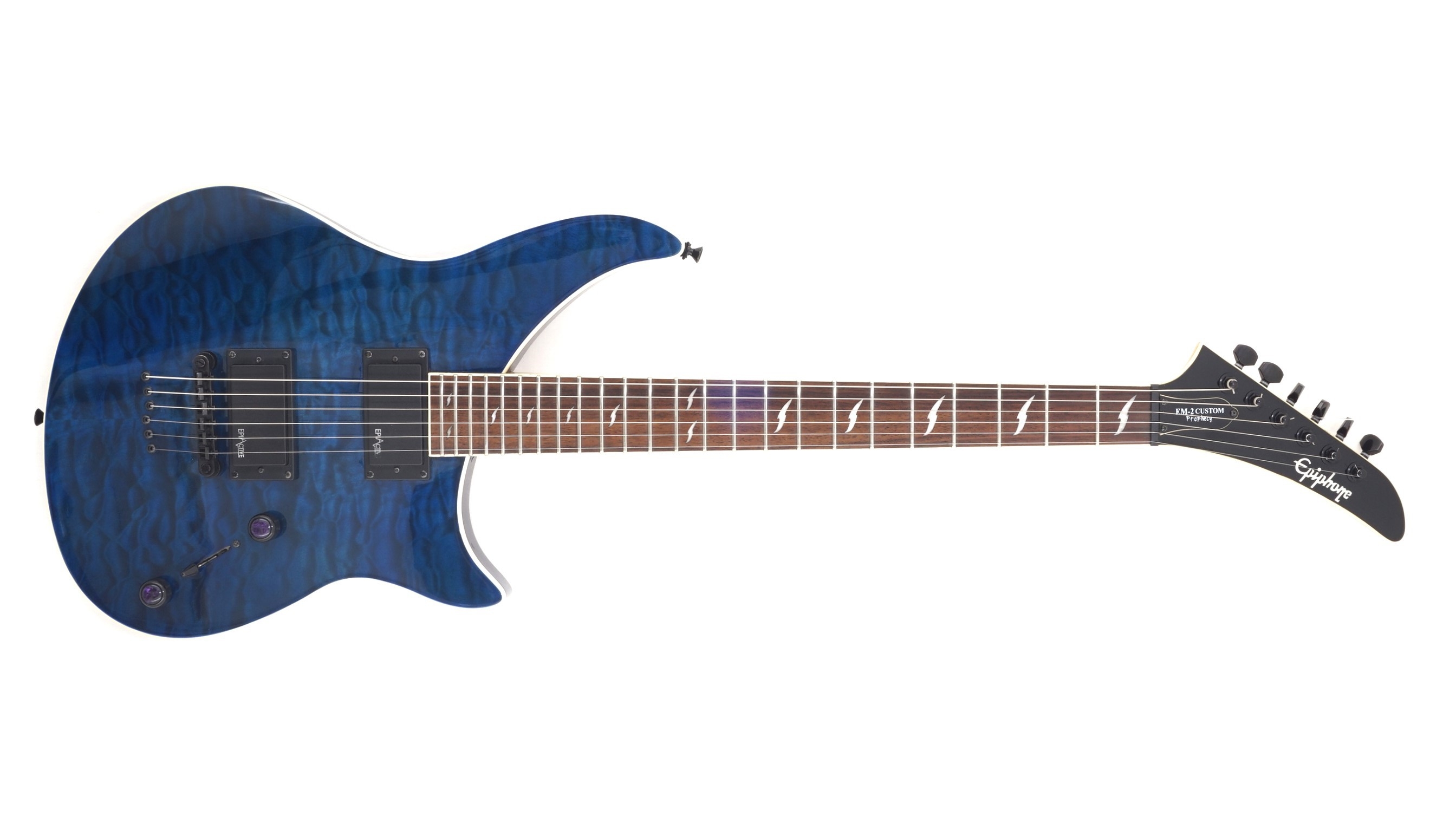 Epiphone Prophecy EM-2 Custom EX (Midnight Sapphire) | Soundpad