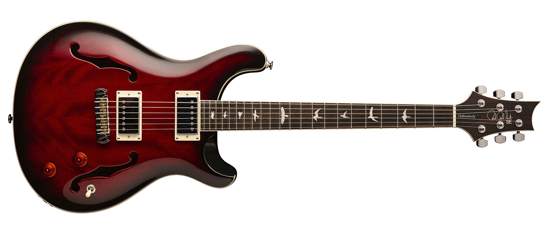 PRS SE Hollowbody Standard (Fire Red Burst) | Soundpad Guitar Shop